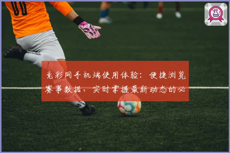 竞彩网手机端使用体验：便捷浏览赛事数据，实时掌握最新动态的必备工具